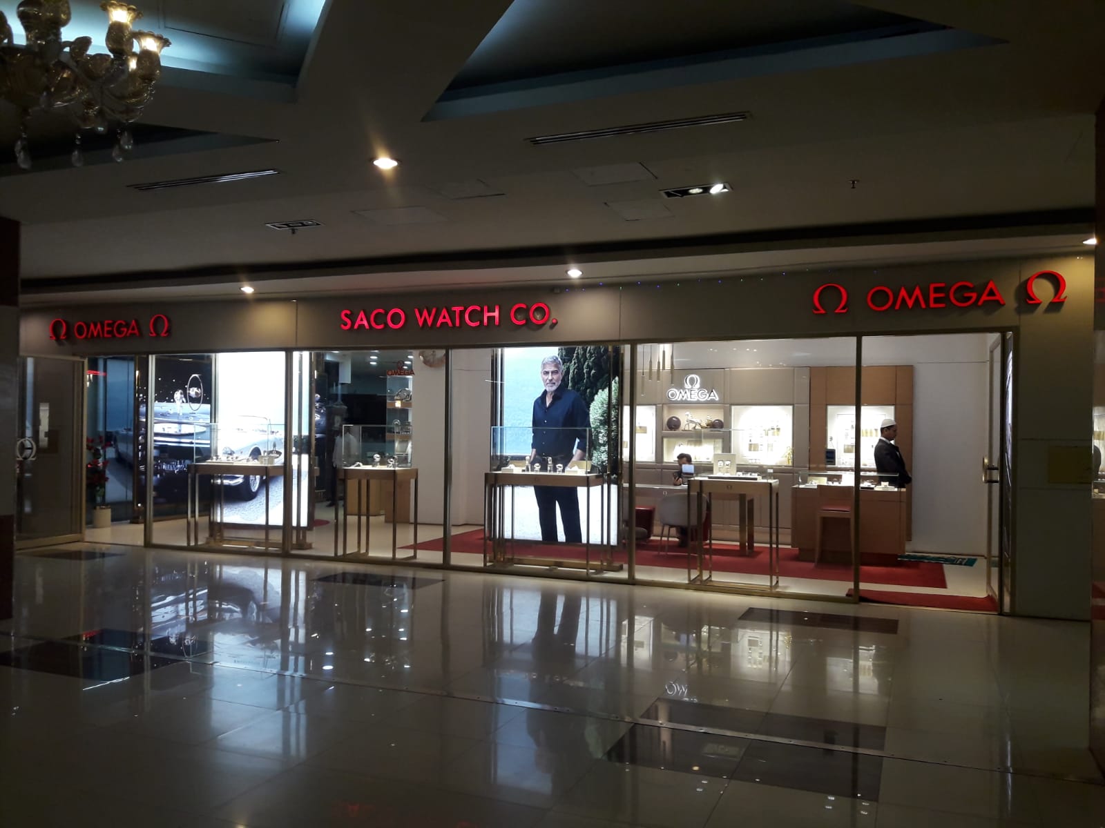 A watch movement being assembled by a watchmaker.